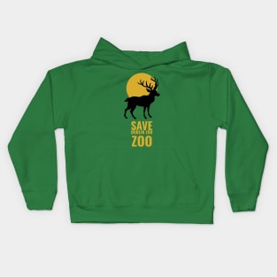 save dublin zoo Kids Hoodie